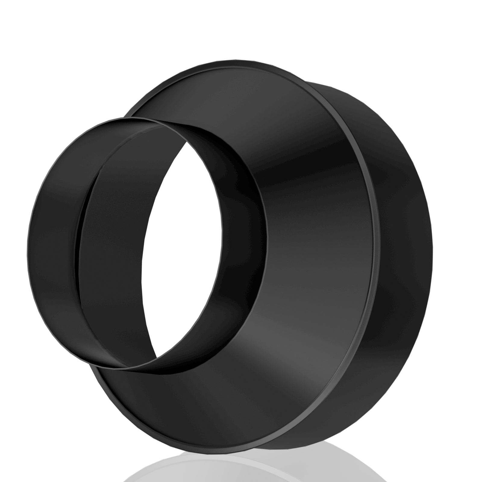 8 to 6 Black Metal Reducer Increaser for 6/8 Inch Ducting
