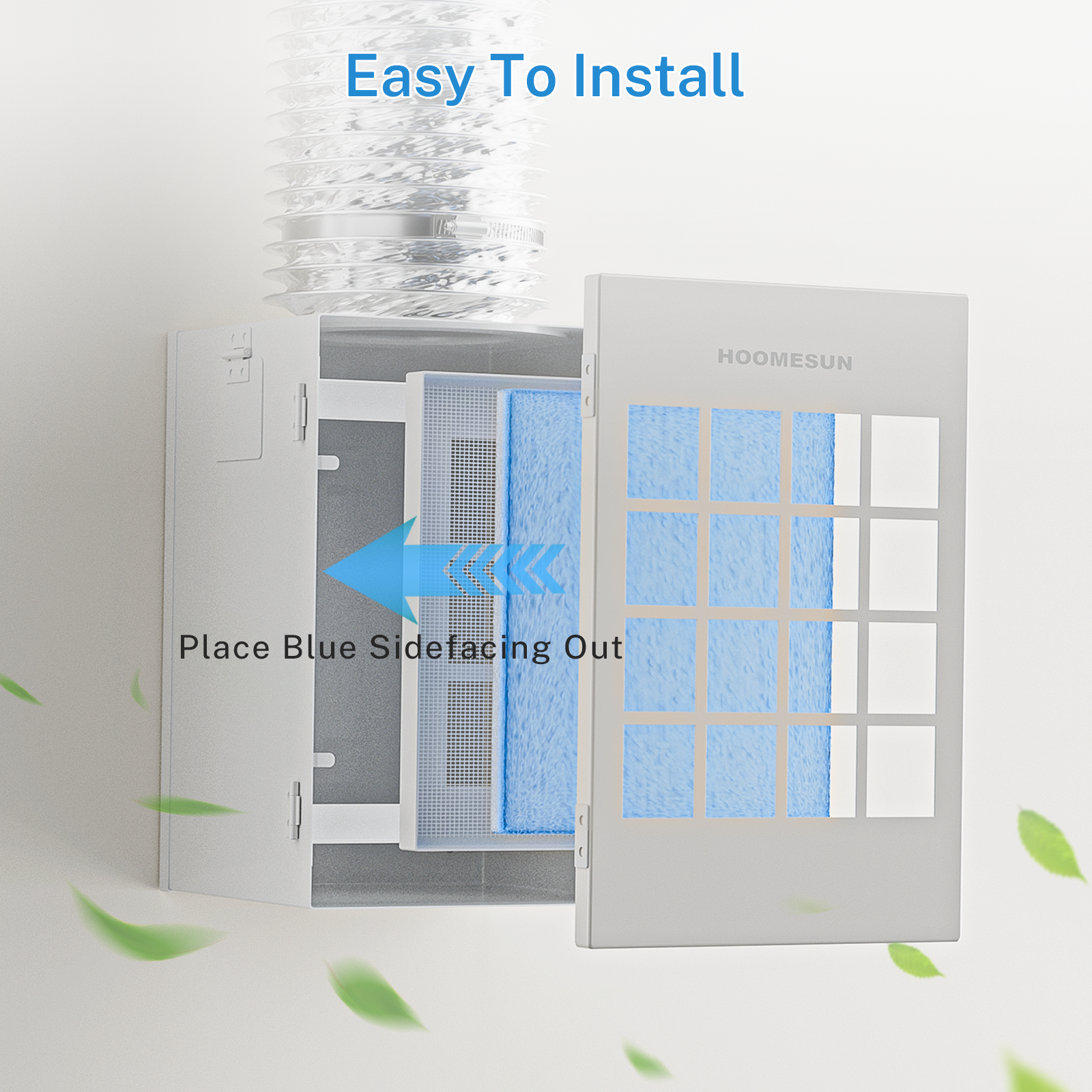 10 Pack Dryer Filter Replacement for HOOMESUN Indoor Dryer Vent Systems