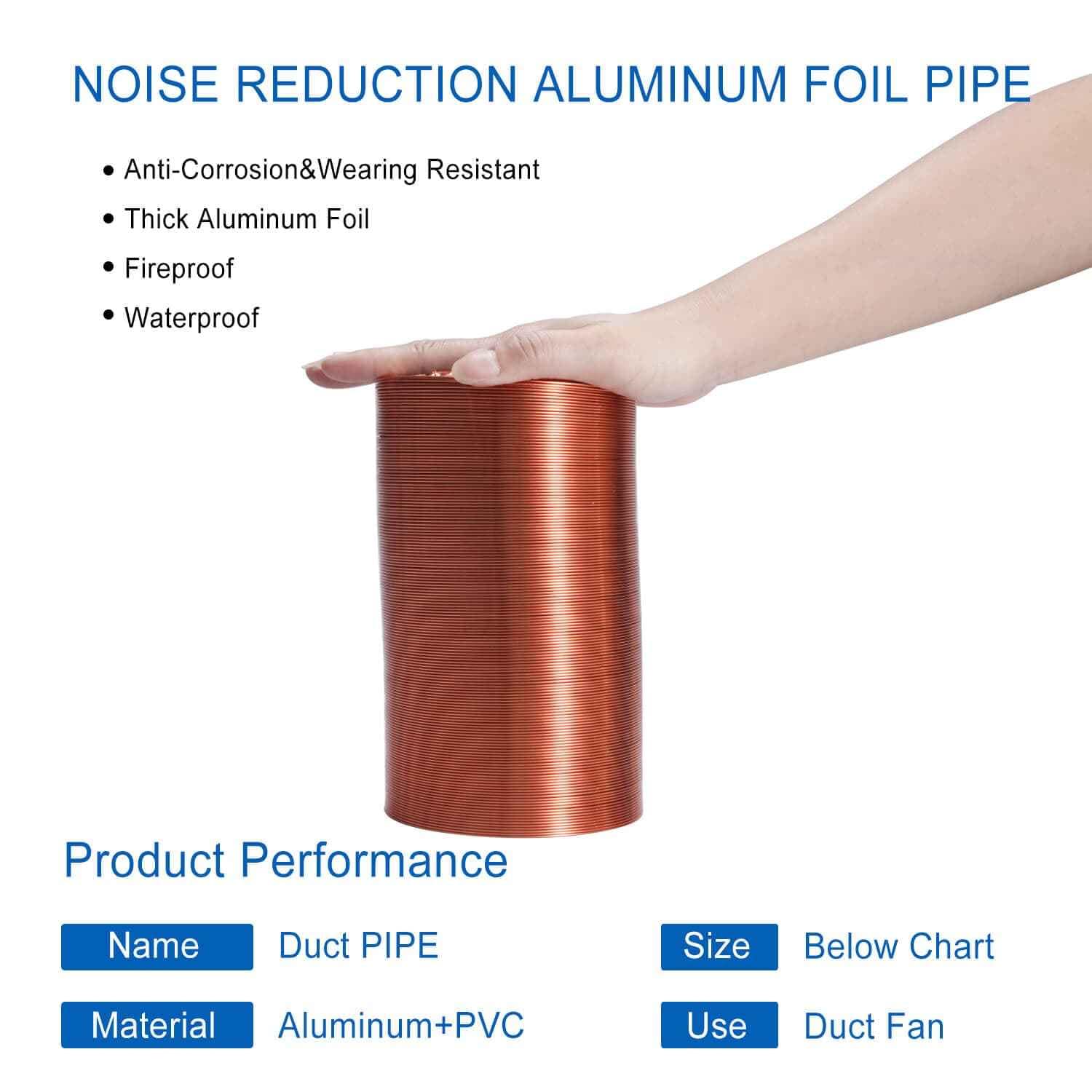 Copper Flexible Aluminum Foil Ducting