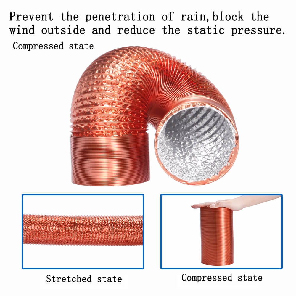 Copper Flexible Aluminum Foil Ducting