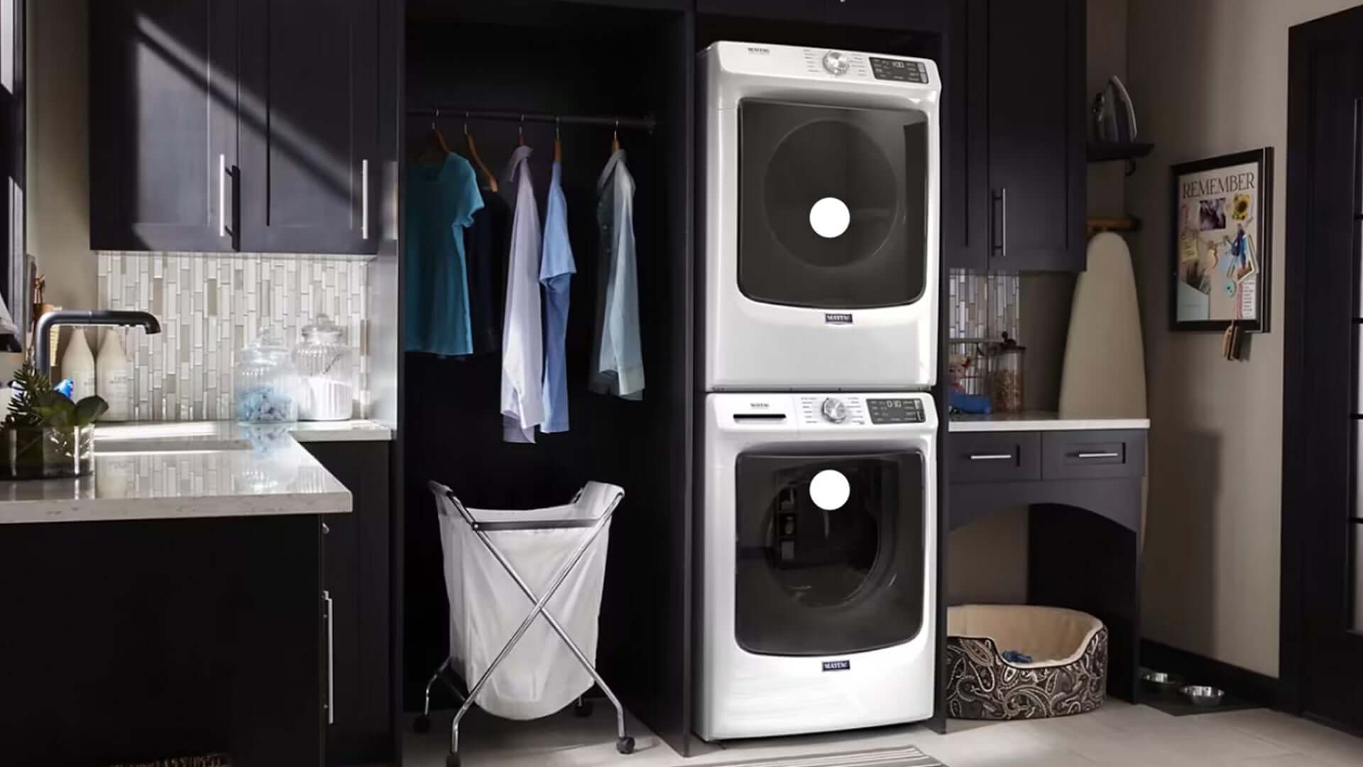 How to Create the Perfect Washer Dryer Closet