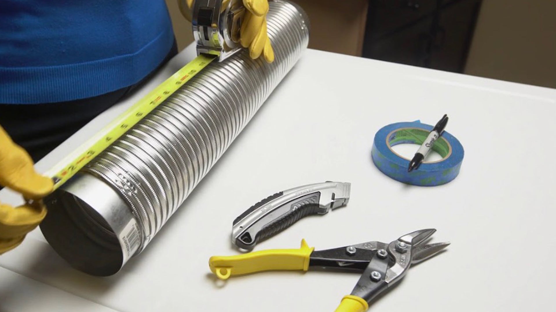 How to Cut a Dryer Vent Hose 1