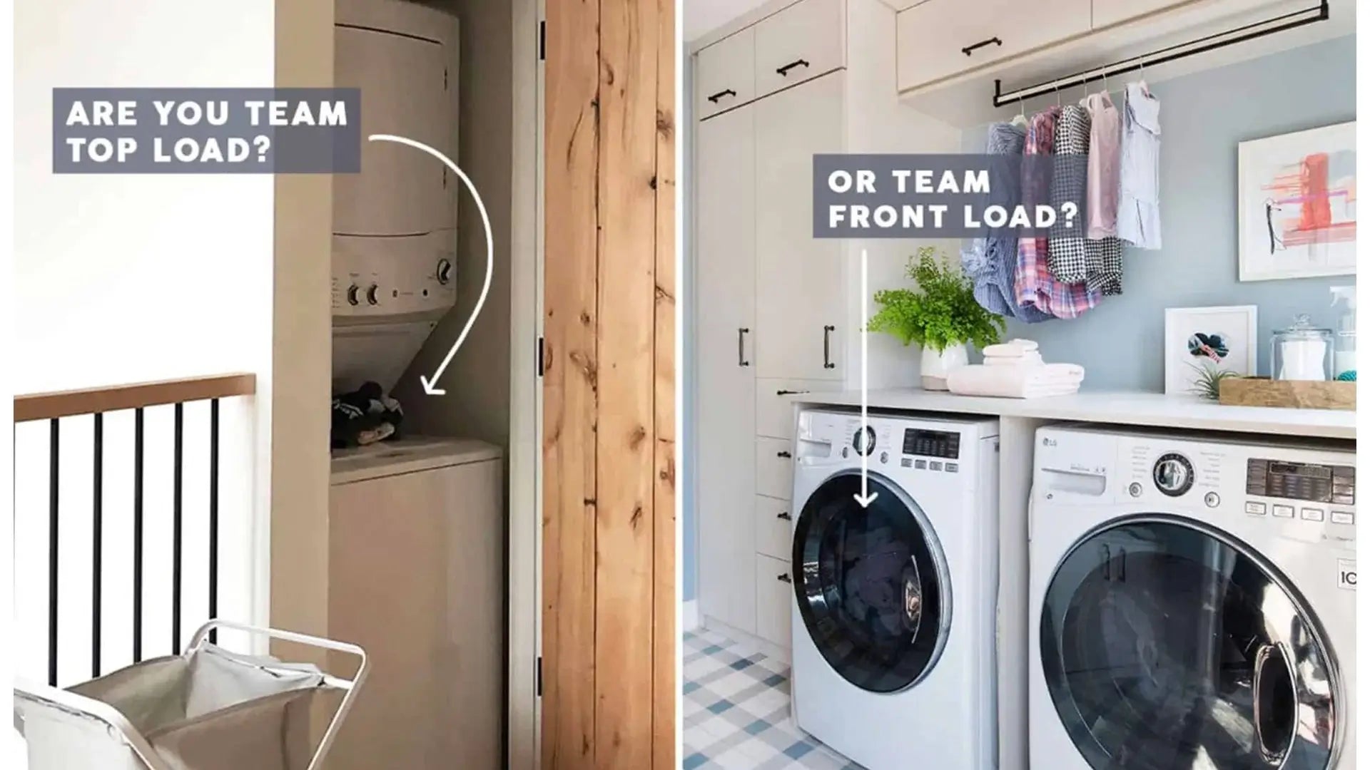 Stacked vs. Side-by-Side Washer and Dryer: Which Setup Is Best for Your Laundry Room?