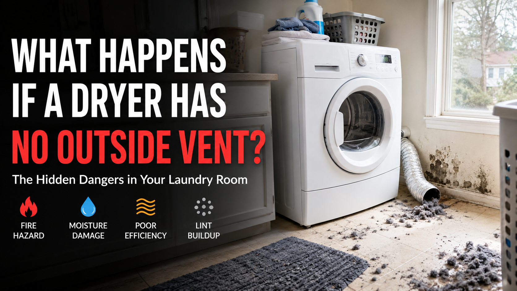 What Happens If a Dryer Has No Outside Vent?