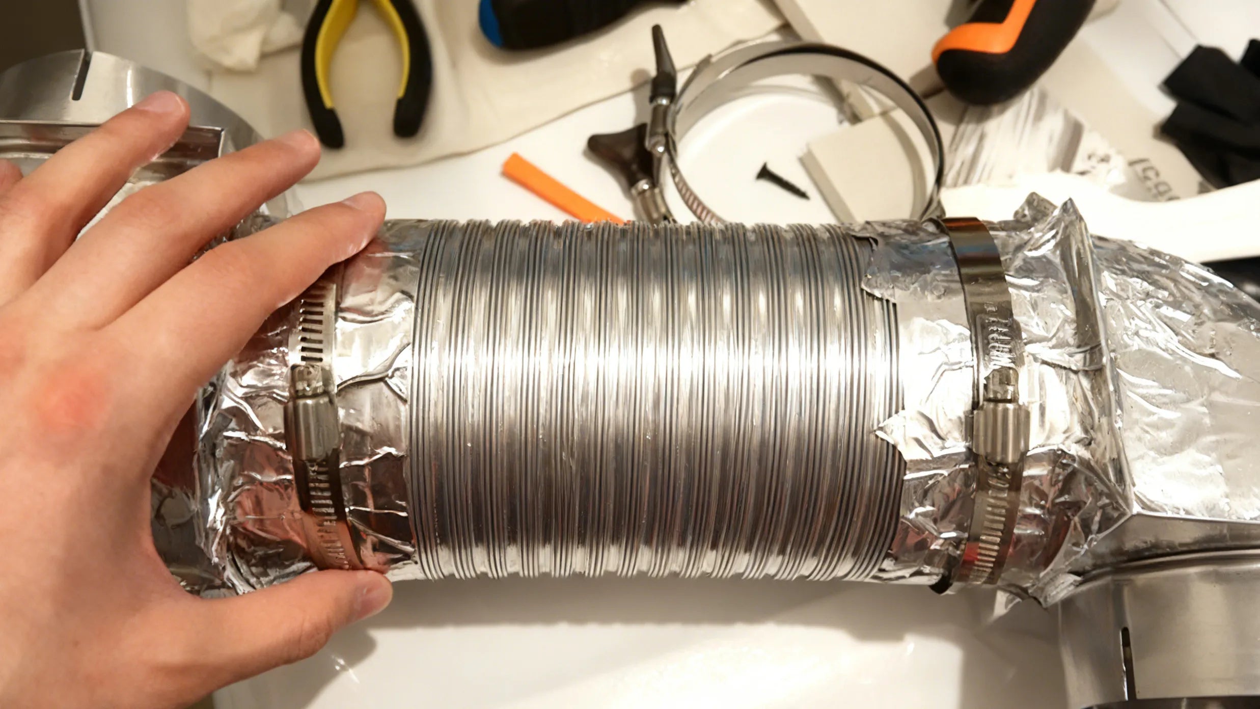 How to Tape and Seal a Dryer Vent Hose Correctly