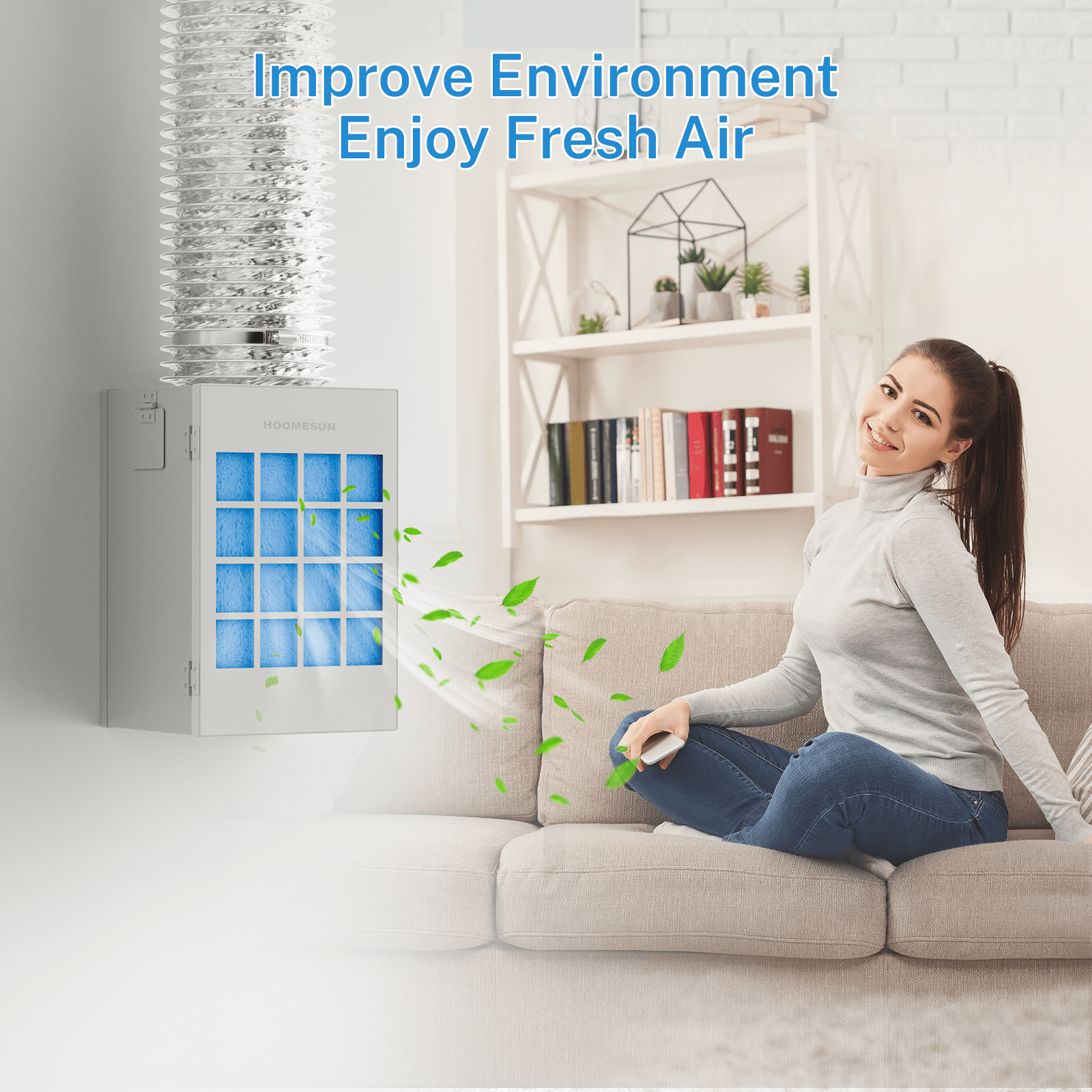 10 Pack Dryer Filter Replacement for HOOMESUN Indoor Dryer Vent Systems