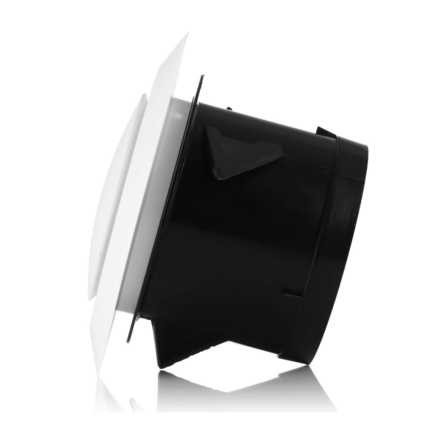 white and black vent cover