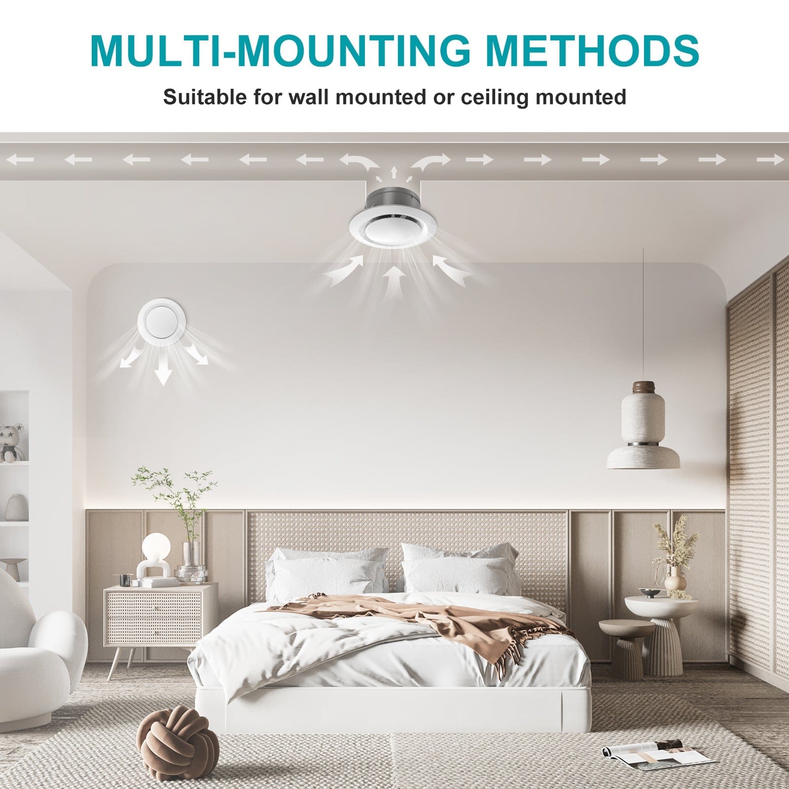 Plastic Adjustable Air Vent Cover Extract Air Valve