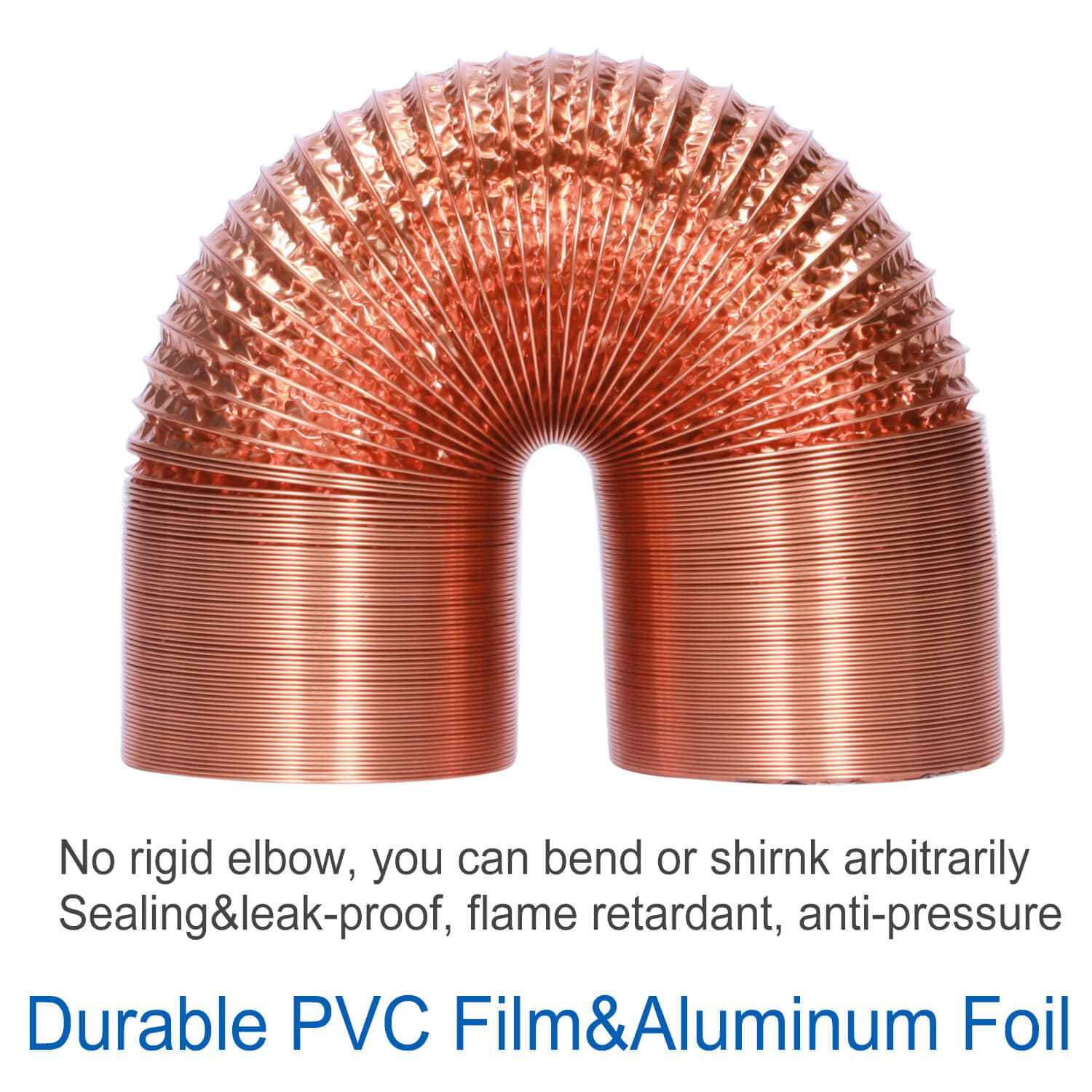 Copper Flexible Aluminum Foil Ducting